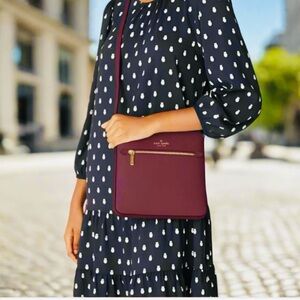 Kate Spade ♠️ Sadie Large Crossbody Bag in Marlon (NWT)